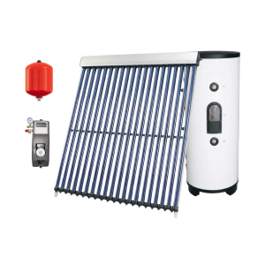 Kit solaire 150 litres + 1 panneau 20 tubes sous-vide + station