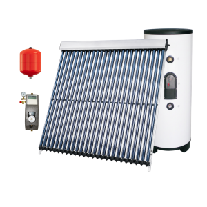 Kit solaire 200 litres + 1 panneau 25 tubes + station