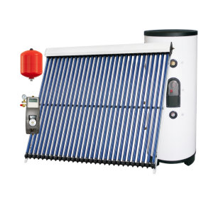 Kit solaire 250 litres + 1 panneau 30 tubes + station