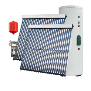 Kit solaire 400 litres + 2 panneaux 25 tubes + station