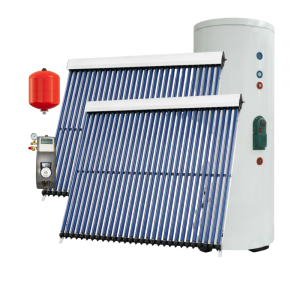Kit solaire 400 litres + 2 panneaux 30 tubes + station contr
